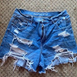 American Eagle Highest Waist 90s BF shorts